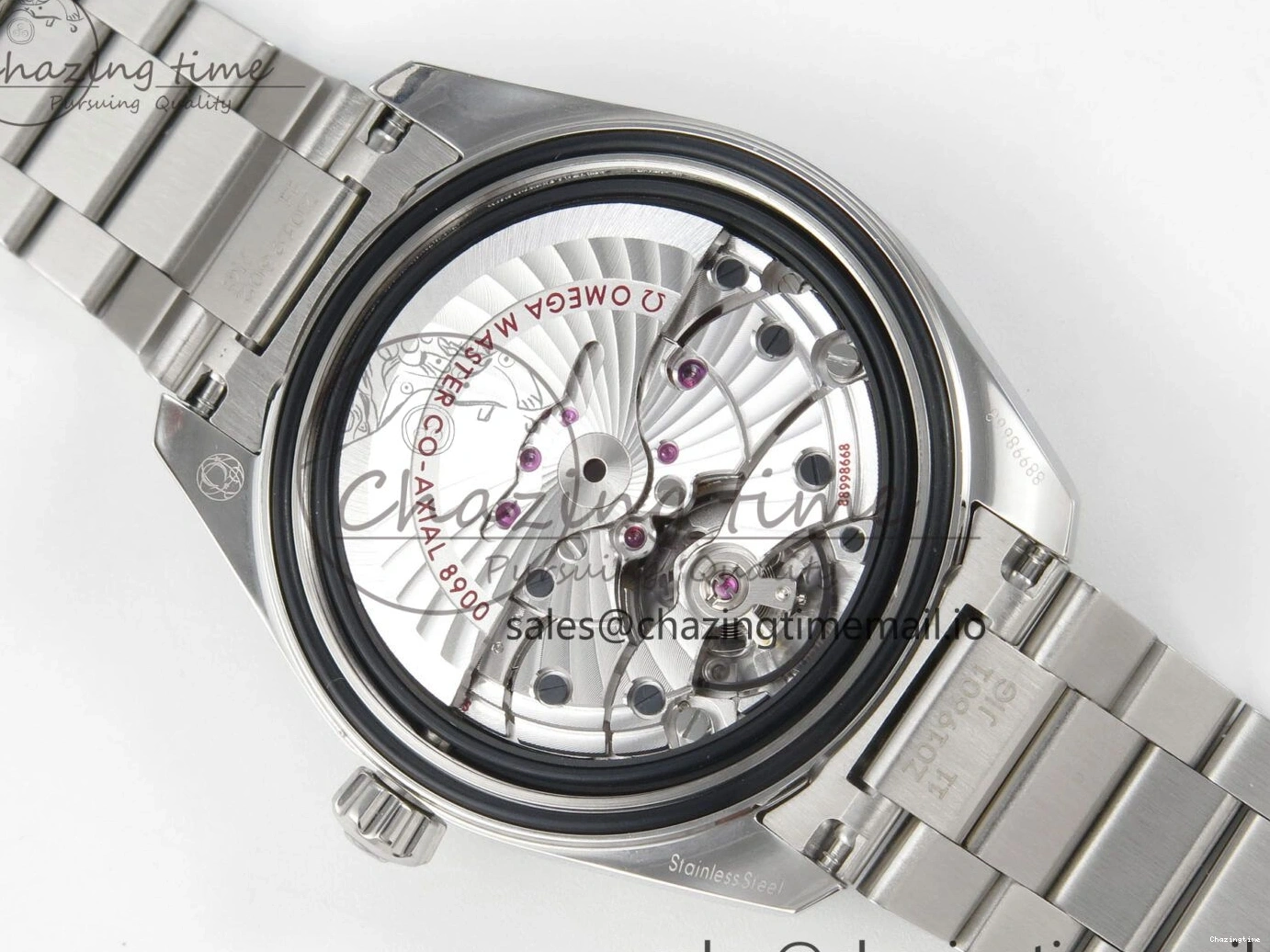 0102 Efficient Seamaster 150M SS VSF 1:1 Best Edition Turquoise Blue Dial on SS Bracelet A8900 Super Clone 7661